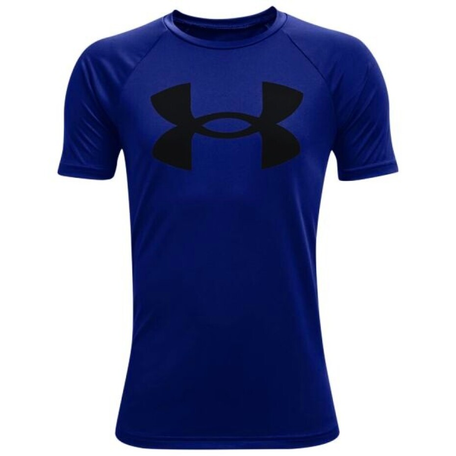 Chlapecké tričko Under Armour  Tech Big Logo SS-BLU S - main (0)