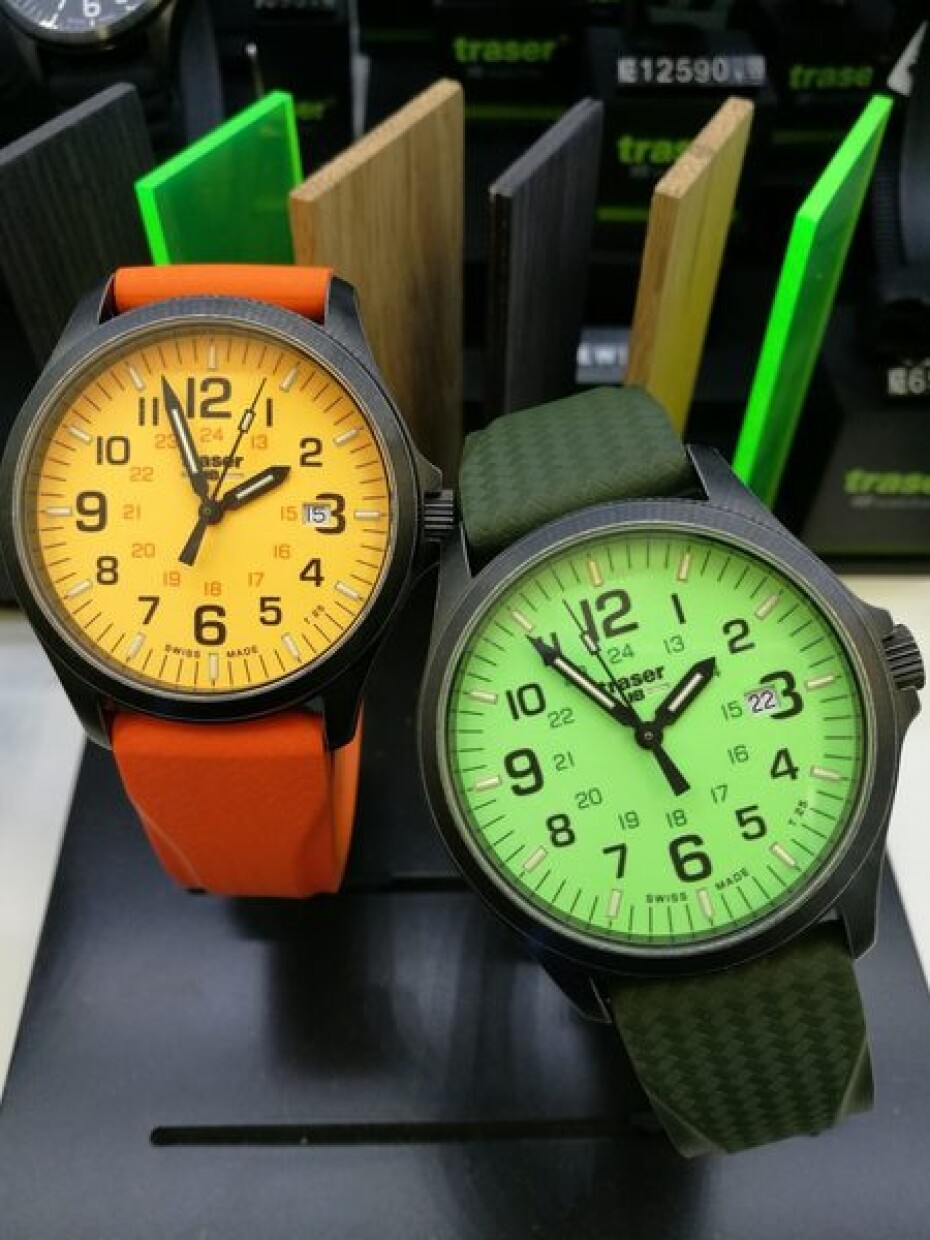 Traser P67 Officer Pro GunMetal Lime Silikon - main (36)