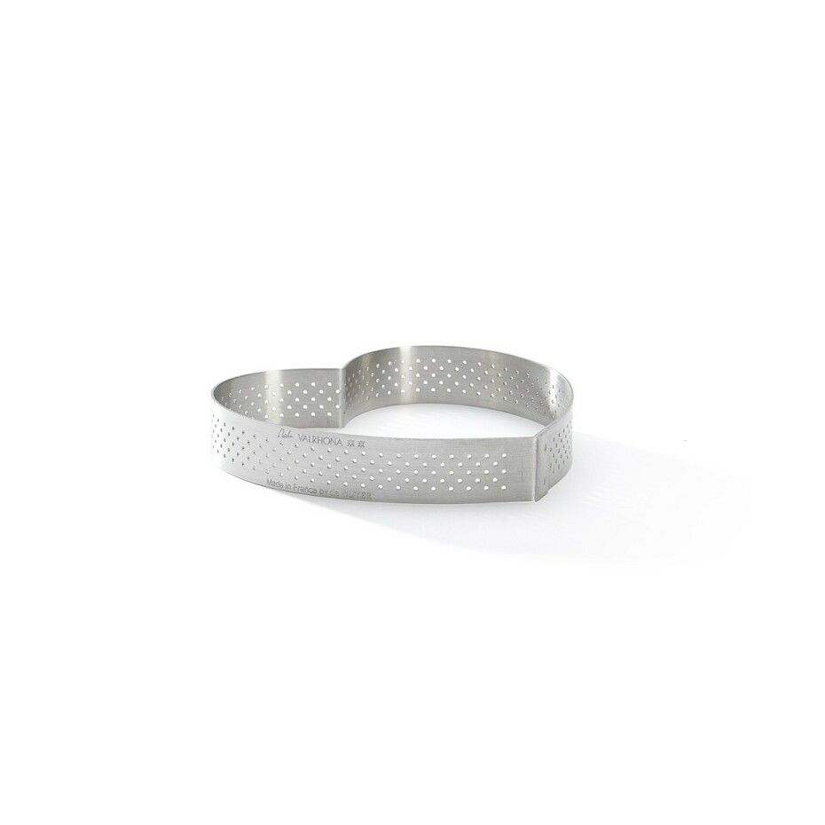 De Buyer 3099.51 Perfor. rám srdce 12 cm, nerez - main (1)