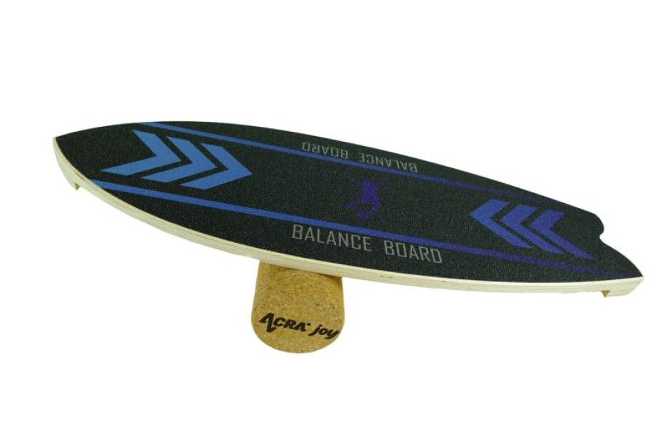 Acra Indoorboard Wave balanční deska , černo-modrá - main (0)