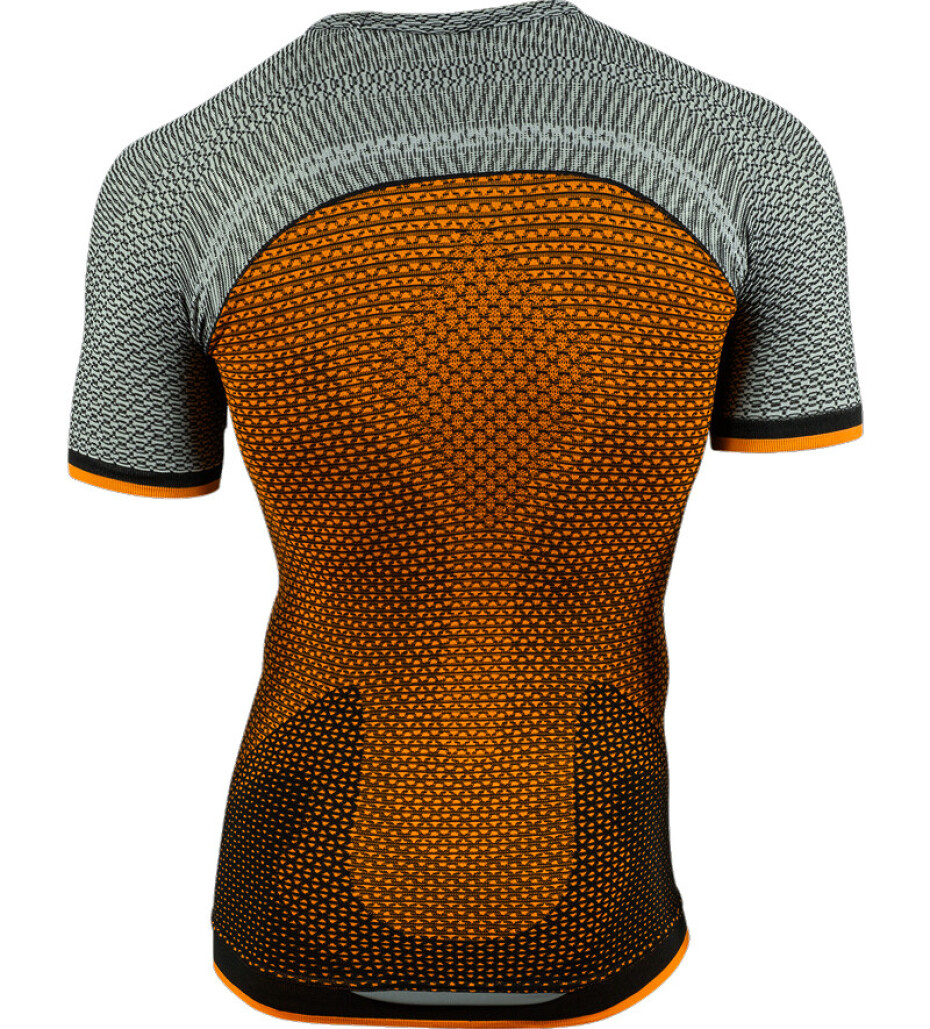 Pánské tričko UYN  Running Alpha OW orange/grey S - main (2)