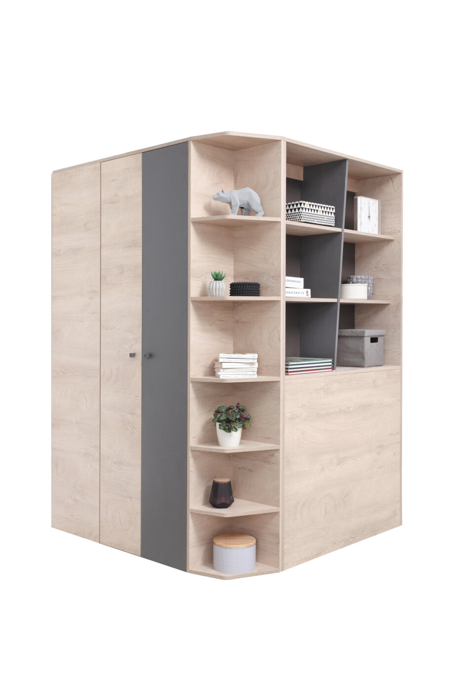 Meblar Šatní skříň DELTA DL1 L/P - main (0)