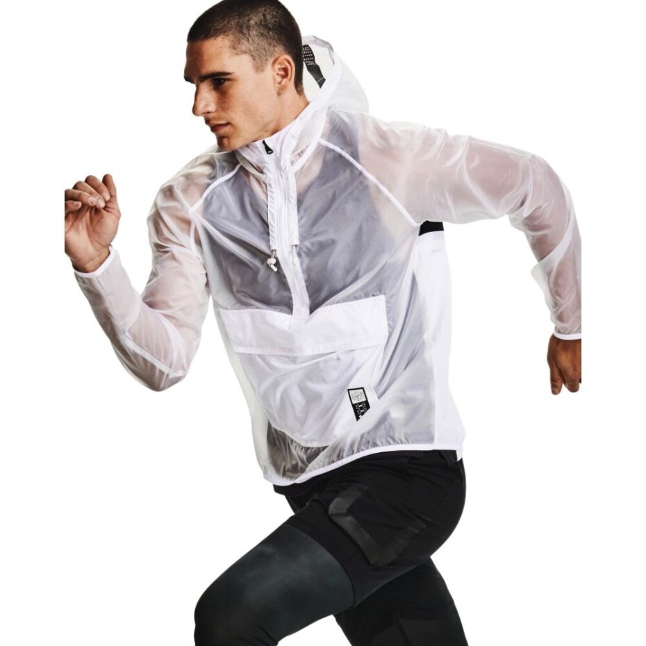 Pánská bunda Under Armour  Run Anywhere Storm Anorak-WHT XL - main (1)