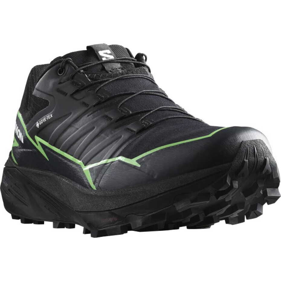 Pánská běžecká obuv Salomon Thundercross  GTX Black/Grgeck/Black  UK 12,5 - main (2)