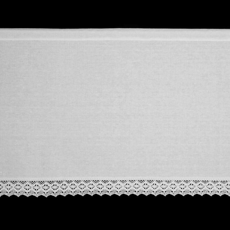 ArtFir Krátká záclona CLARIE P | bílá 150 x 60 cm - main (1)