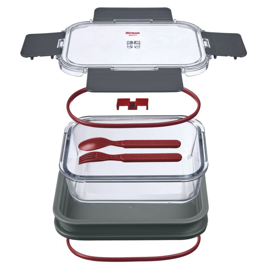 Westmark Box na svačinu COMFORT 1,74 l, antracit - main (1)
