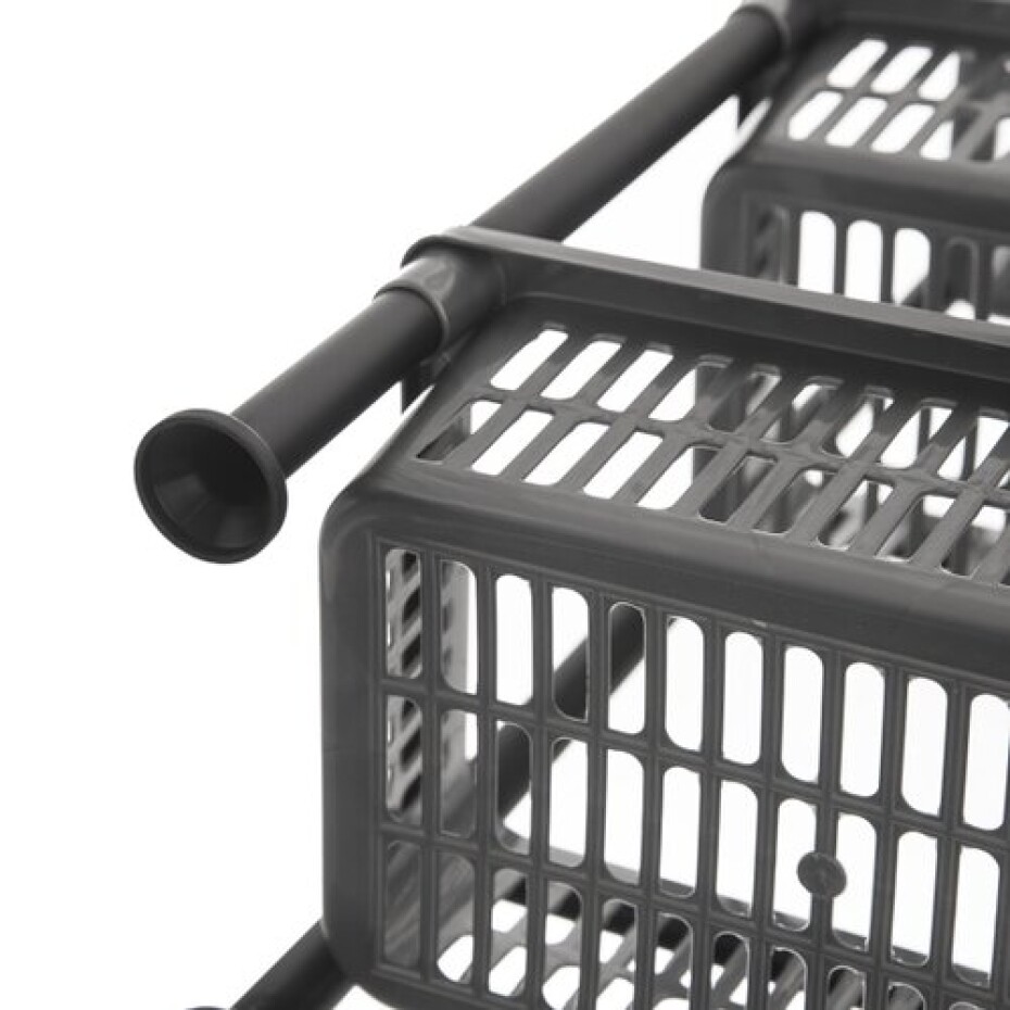 Orion Regál UH 4 patra Slim GREY šedá  - main (2)