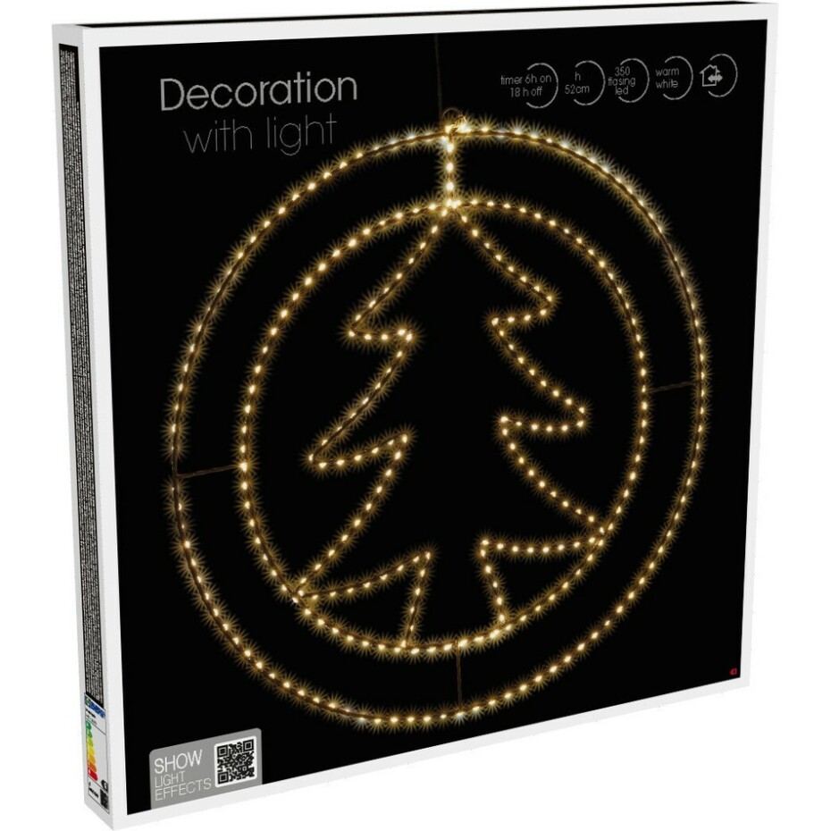 Vánoční závěsná LED dekorace Trinket Tree 285 LED, 52 cm - main (0)