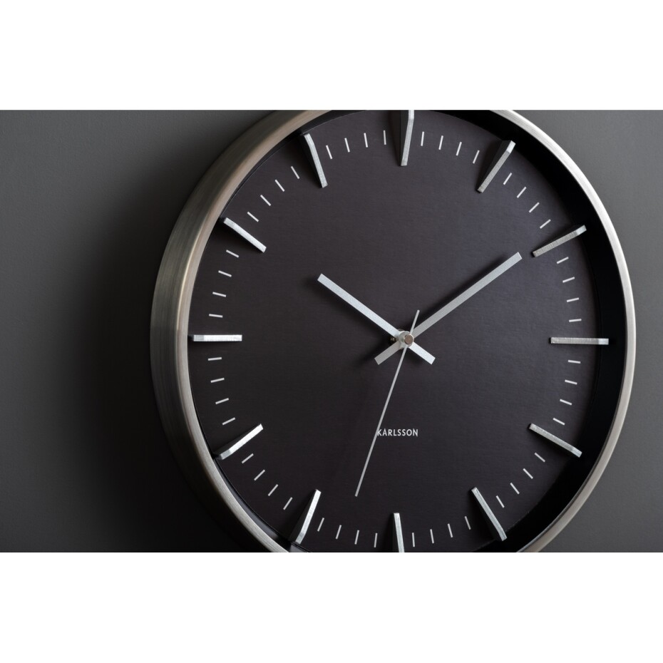 Karlsson 5911SI designové nástěnné hodiny 35 cm - main (1)