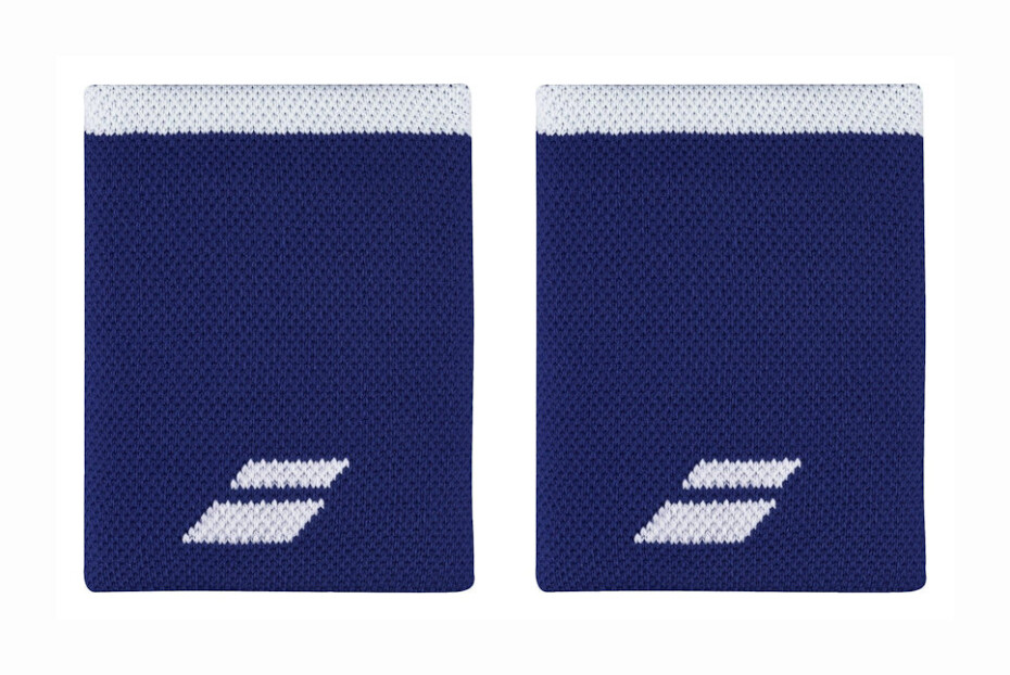 Potítka Babolat  Logo Jumbo Wristband Sodalite Blue - main (0)