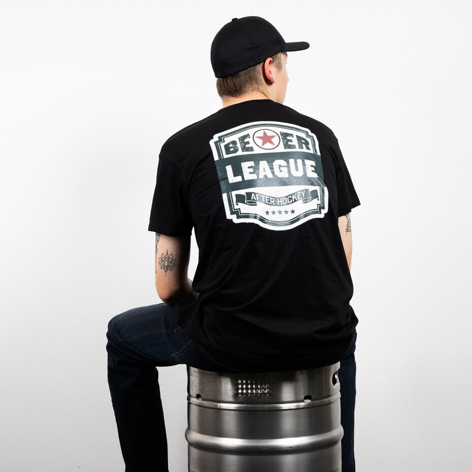 Pánské tričko Roster Hockey  Beer League Black M - main (4)