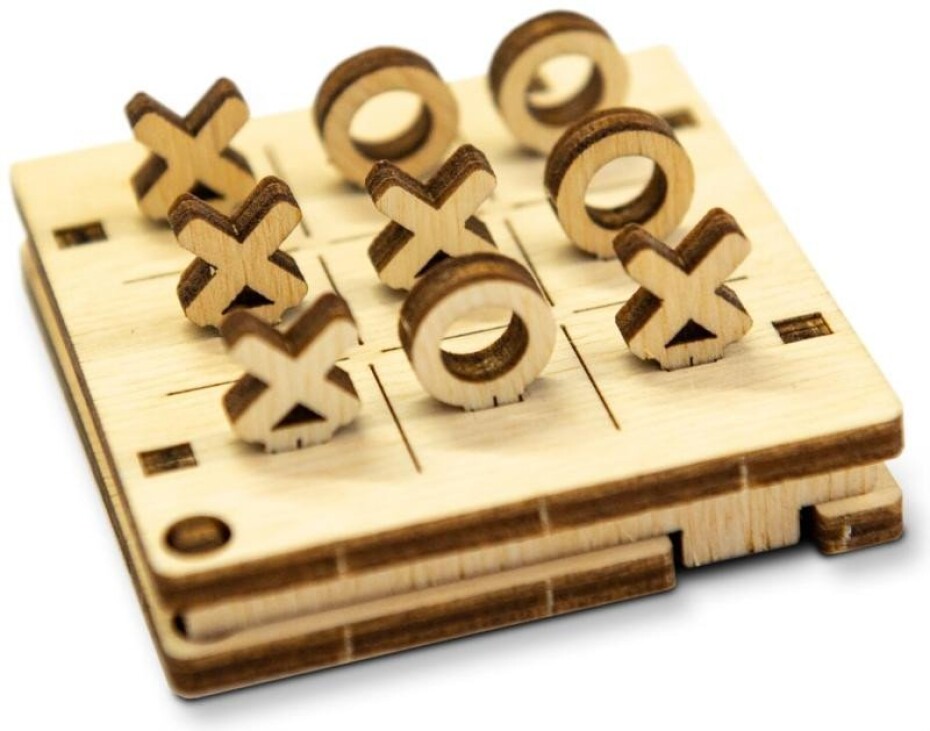 Wooden City Hra 3D mini Piškvorky varianta 1 - main (0)