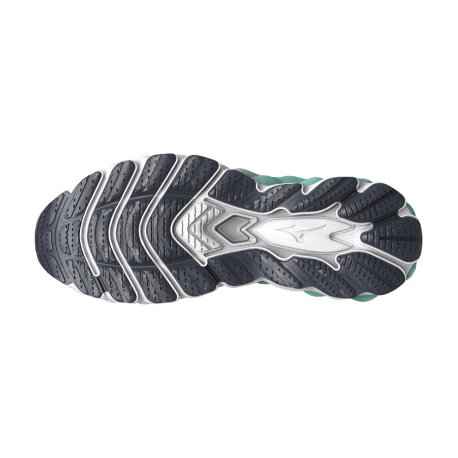 Dámská běžecká obuv Mizuno  Wave Sky 8 India Ink / Neo Silver / Dusty Jade Green  UK 7,5 - main (1)