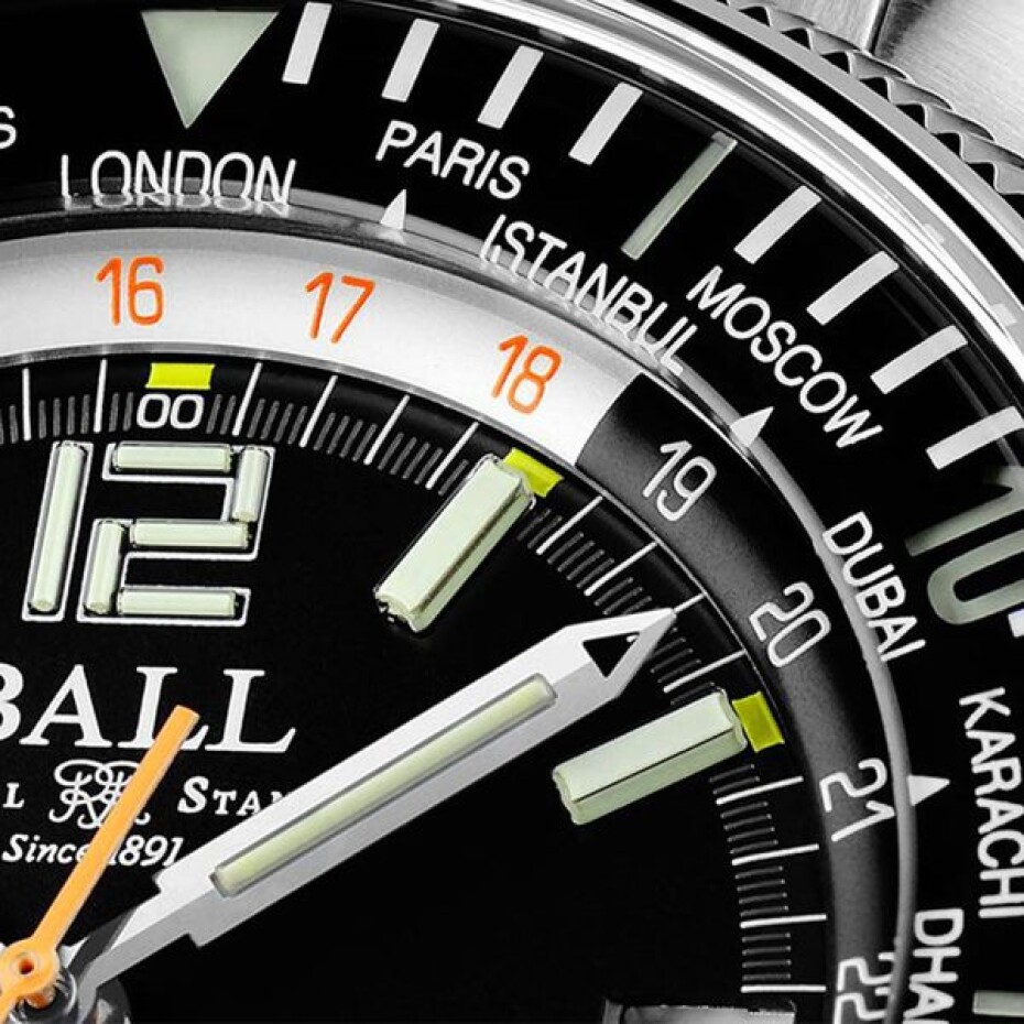 Ball Engineer Master II Diver Worldtime Limited Edition COSC DG2232A-SC-BK - main (4)