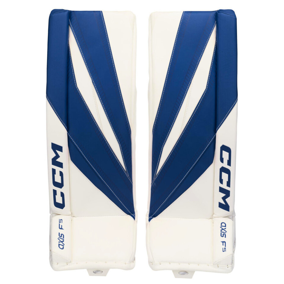 Brankářské betony CCM Axis F5 Royal/White Junior 38 + 1 palec - main (0)