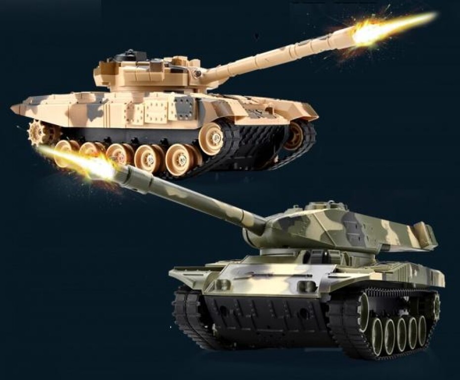Tanková bitva ABRAMS vs. T90 - maskáčový 1/32 SADA Tanků + sleva 200,- na příslušenství - main (0)