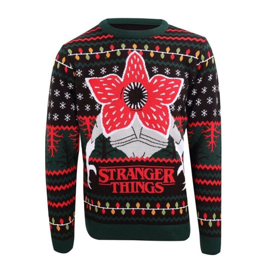 Stranger Things vánoční svetr -Demogorgon (velikost L) - main (0)