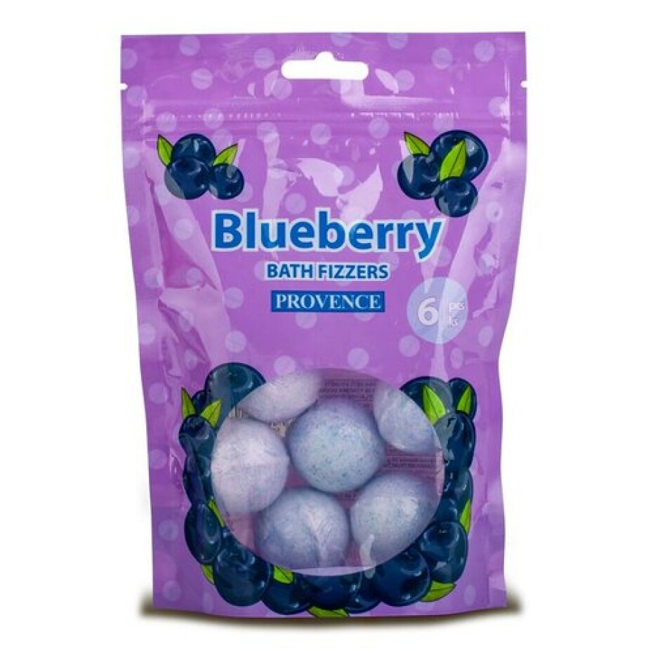 Provence Šumivá bomba do koupele Borůvka, 6 ks - main (0)