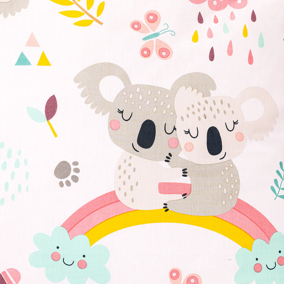 4Home Bavlněné povlečení Koala rainbow , 140 x 200 cm, 70 x 90 cm - main (5)