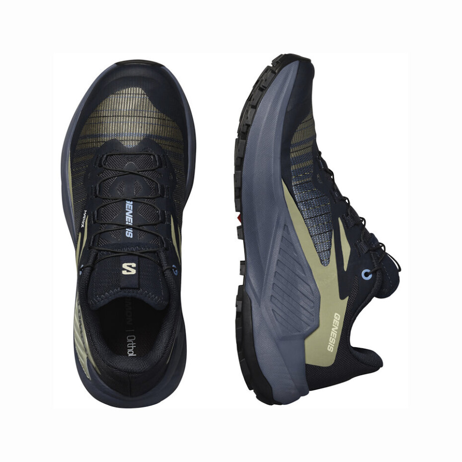 Dámská běžecká obuv Salomon Genesis W Carbon/Grisaille/Aloe Wash  UK 7 - main (3)