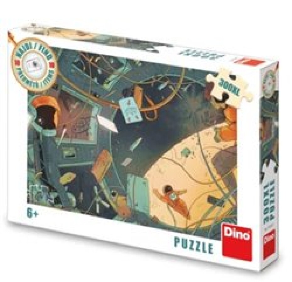 Puzzle Najdi 10 předmětů - Vesmír 300 xl dílků - main (0)