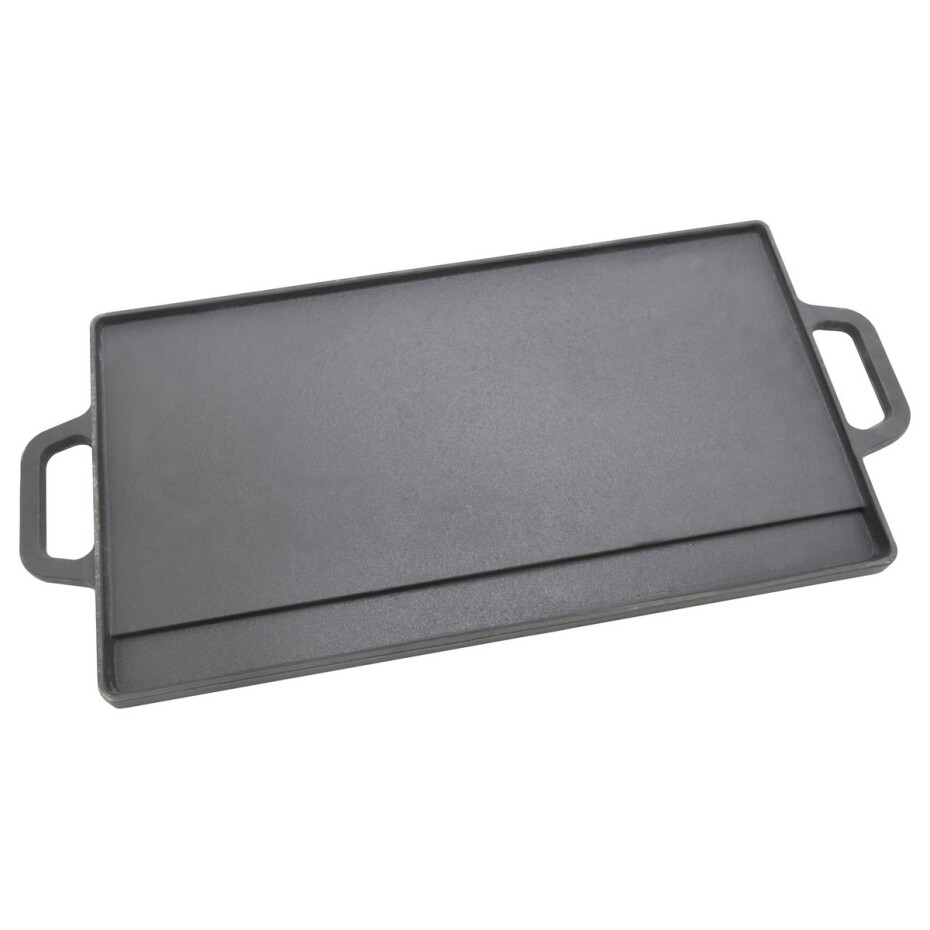 Cattara 13064 Grilovací plát s držadly Litina, 50 x 23 cm - main (1)