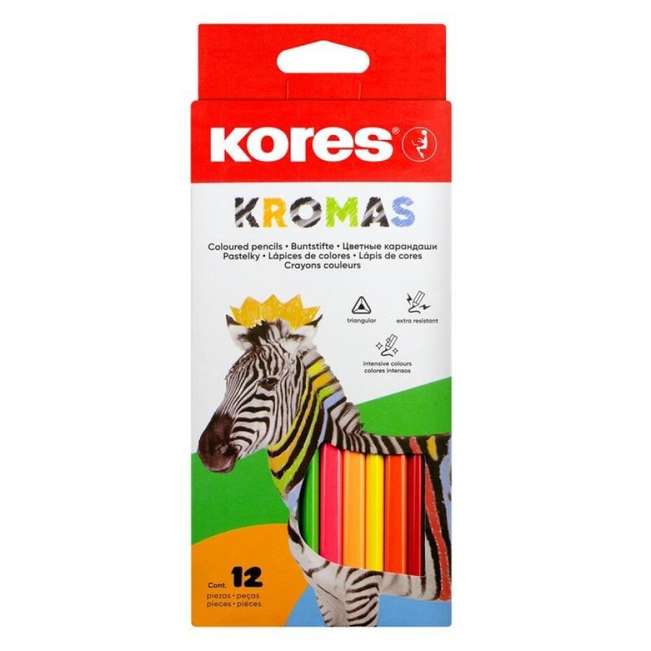 Pastelky Kores Kromas 12 barev - main (0)