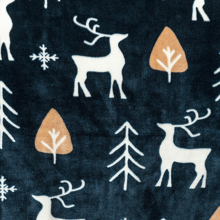 4Home Povlečení mikroflanel Nordic Deer, 140 x 220 cm, 70 x 90 cm - main (4)