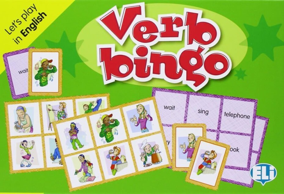 Let´s Play in English: Verb Bingo - kolektiv autorů - main (0)