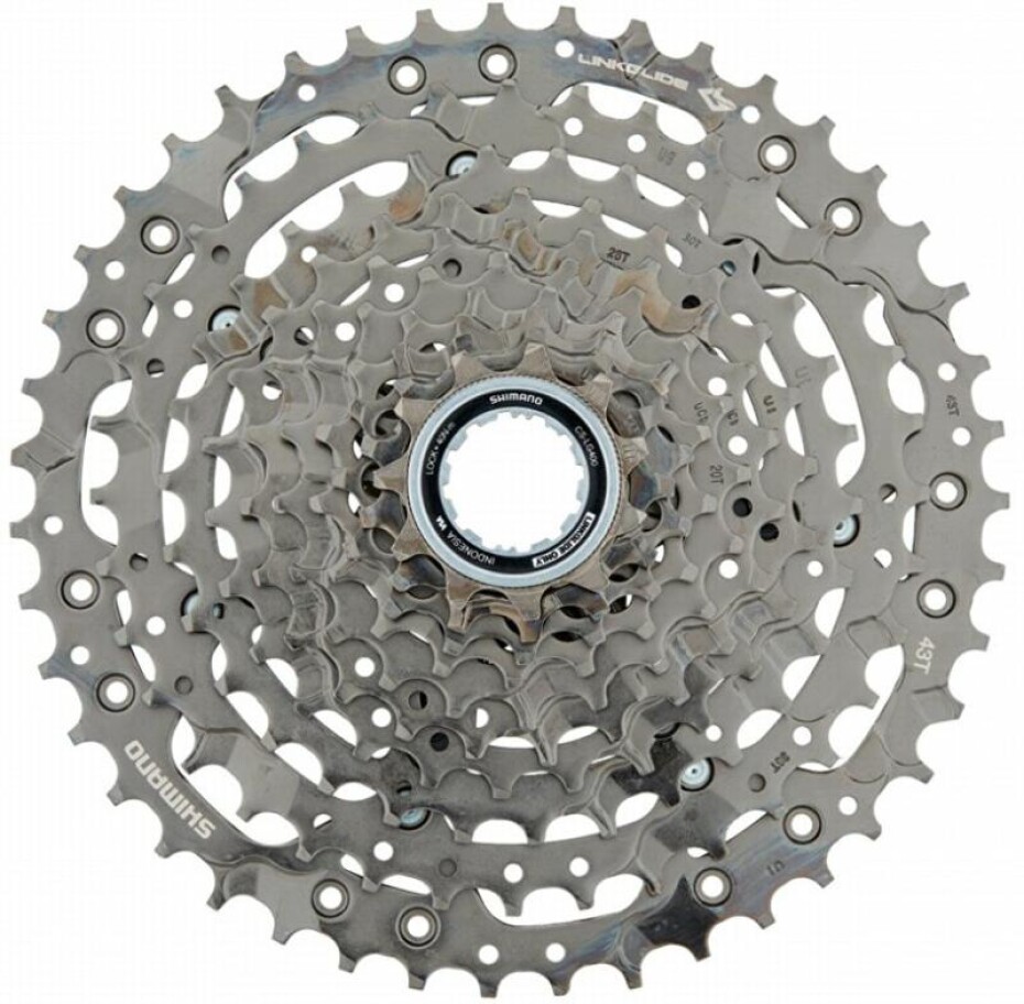 Shimano 10-kazeta CS-LG400 11-43 zubů Cues - main (0)