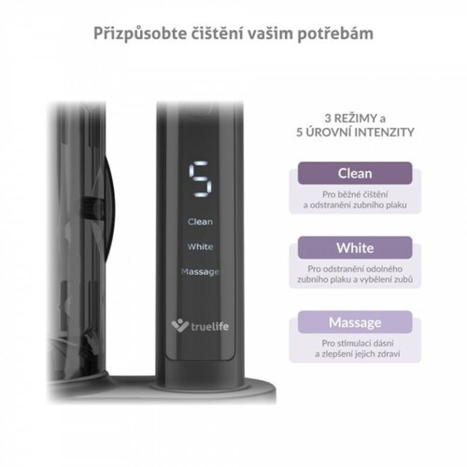TrueLife Sonický kartáček SonicBrush K150 s UV sterilizátorem - main (1)