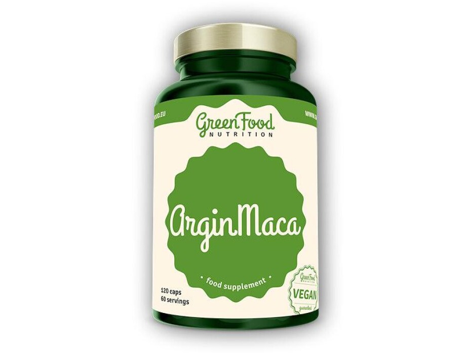 GreenFood Nutrition Argin Maca 120 kapslí - main (0)