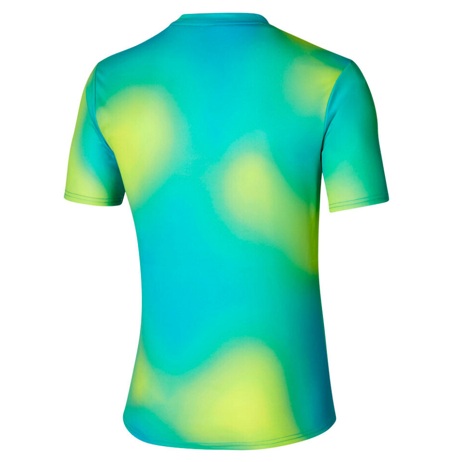 Pánské tričko Mizuno  Core Graphic Tee Lime S - main (1)