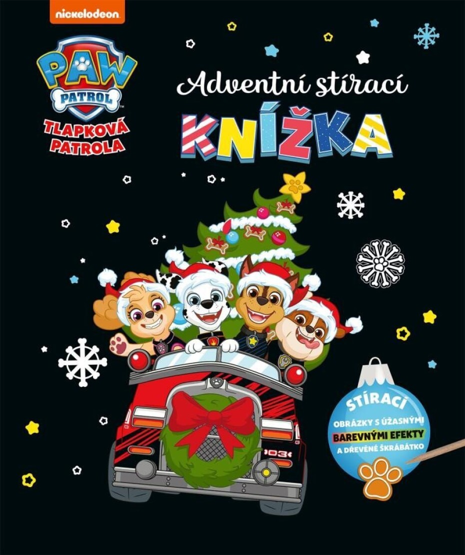 Tlapková patrola - Adventní stírací knížka - kolektiv autorů - main (0)