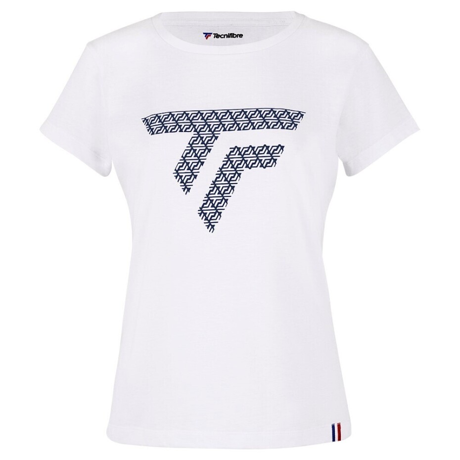 Dámské tričko Tecnifibre  Pro Training Tee W White L - main (0)