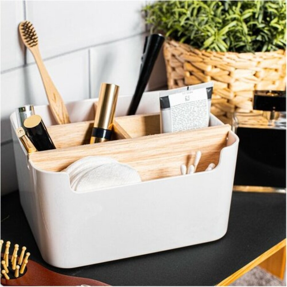 Altom Plastový organizér Bamboo, 18 x 14,5 x 9,5 cm - main (3)
