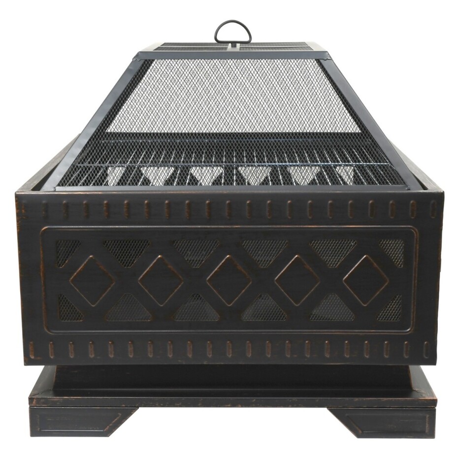 Cattara 13009 Ohniště s poklopem Square, 63,5 x 63,5 x 62 cm - main (1)