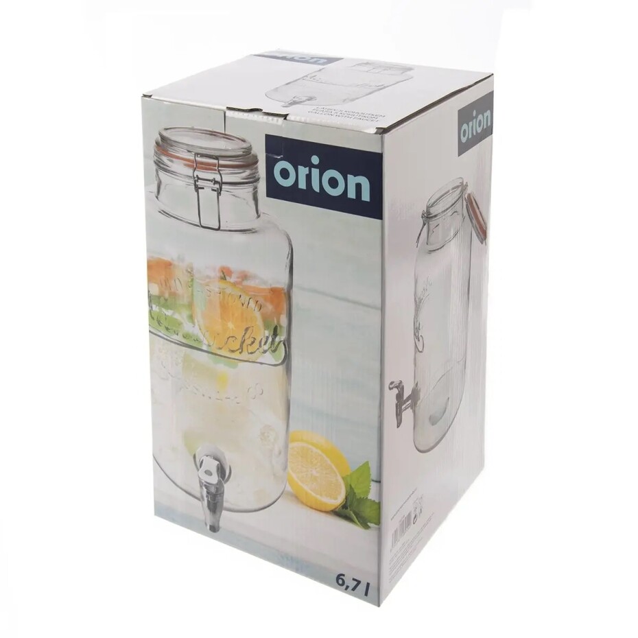 Orion Láhev sklo+kohoutek, 6,7 l - main (4)