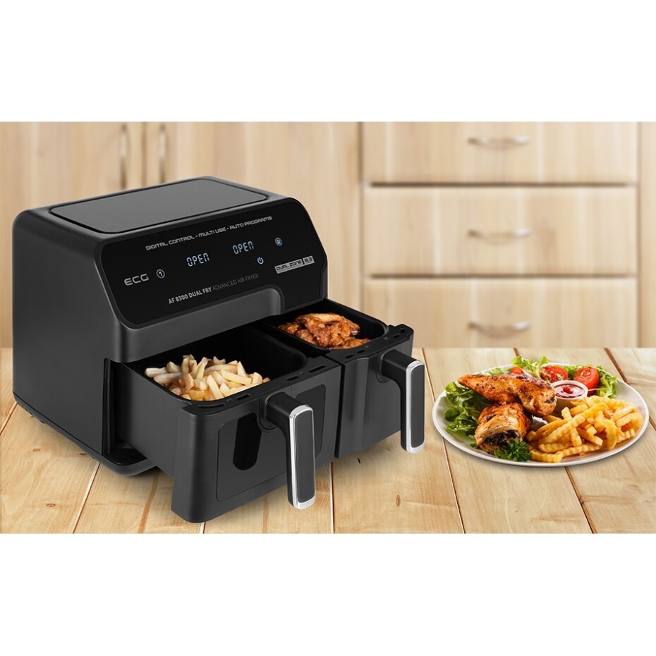 ECG AF 8300 horkovzdušná fritéza Dual Fry - main (17)