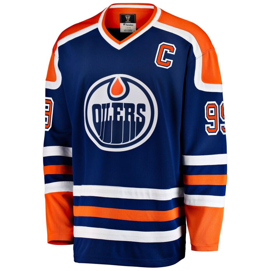 Dres Fanatics Breakaway Jersey NHL Vintage Edmonton Oilers Wayne Gretzky 99 - main (2)