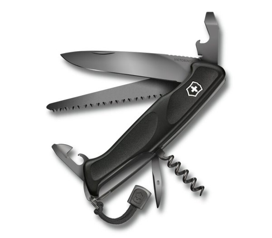 Nůž Victorinox Ranger Grip 55 Onyx Black 0.9563.C31P - main (0)
