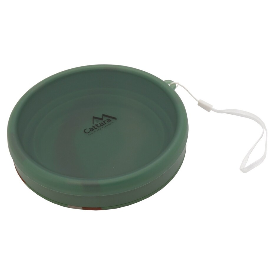 Cattara Silikonová skládací miska Army, 950 ml - main (2)