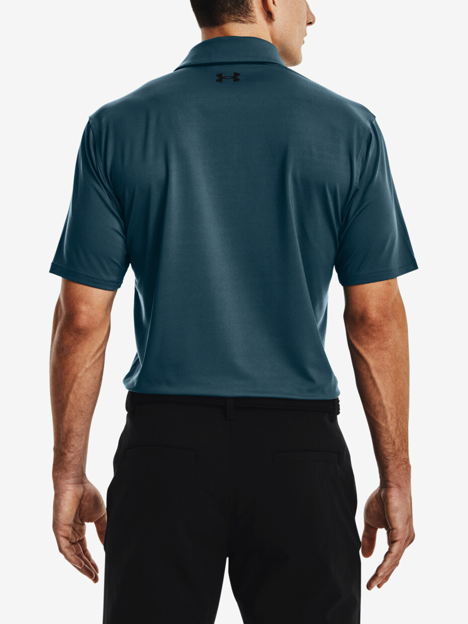 Under Armour pánské funkční tričko s krátkým rukávem T2G POLO 1368122-414 modré - main (5)