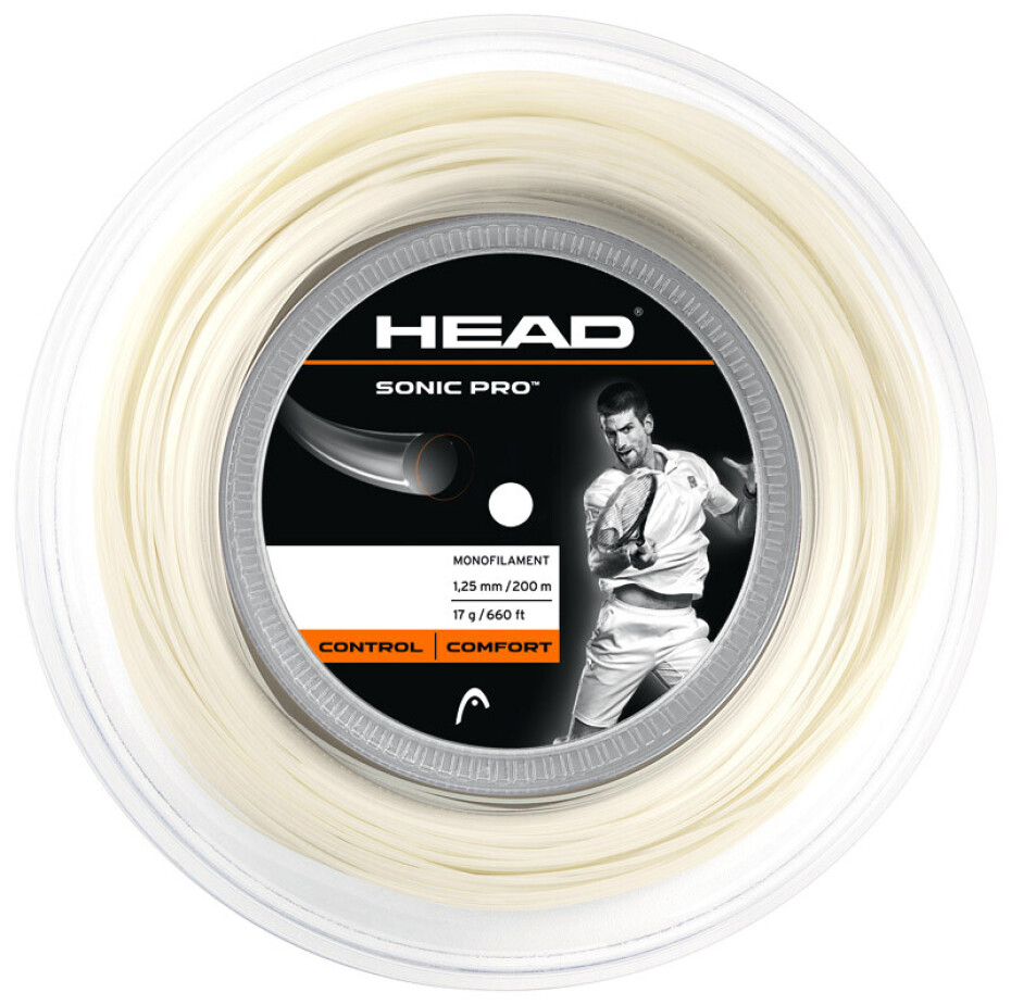 Tenisový výplet Head  Sonic Pro White (200 m)  1,25 mm - main (0)