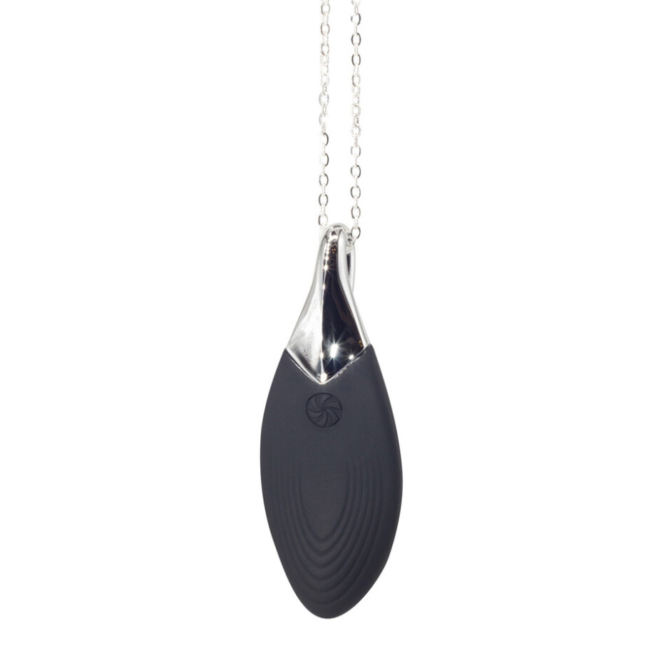 Vibrační náhrdelník Liberty Leaf Black - main (0)