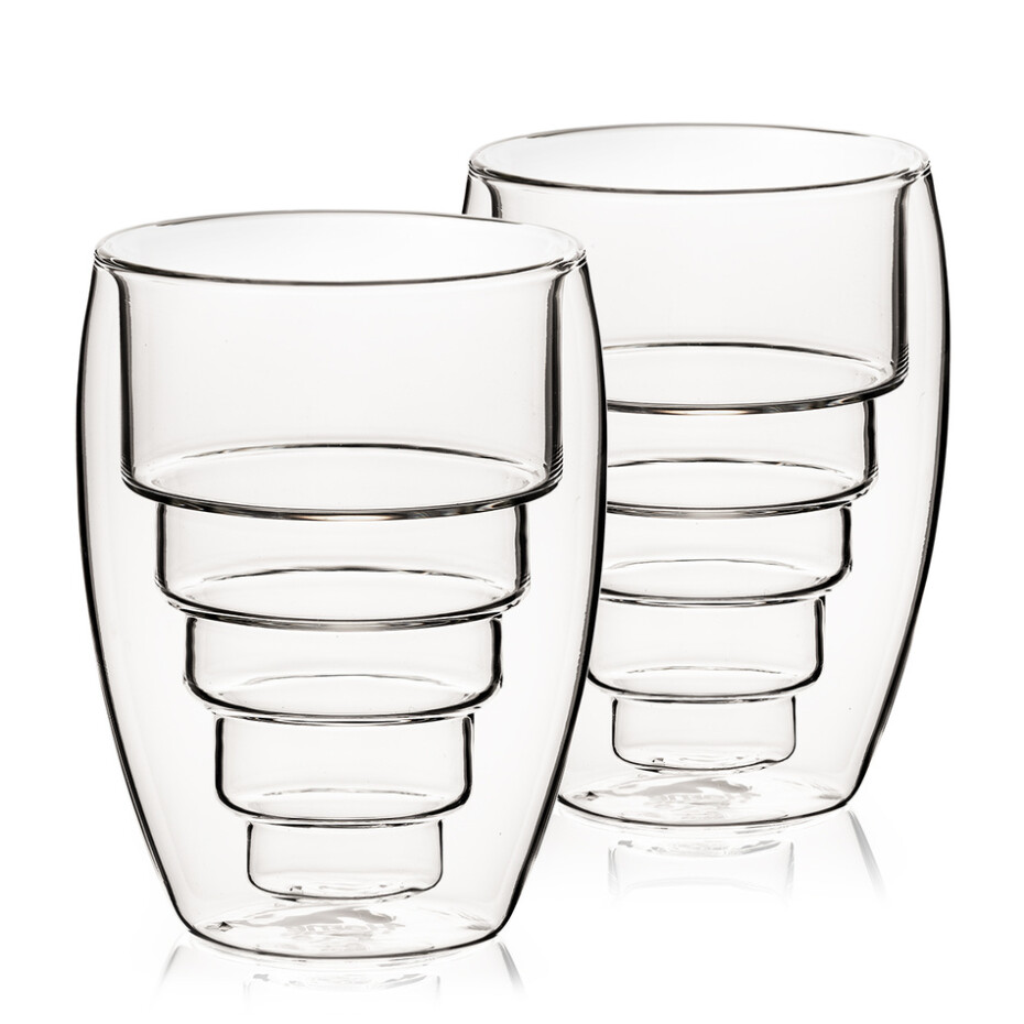 4Home Termo sklenice Pyramide Hot&Cool, 250 ml, 2 ks - main (1)