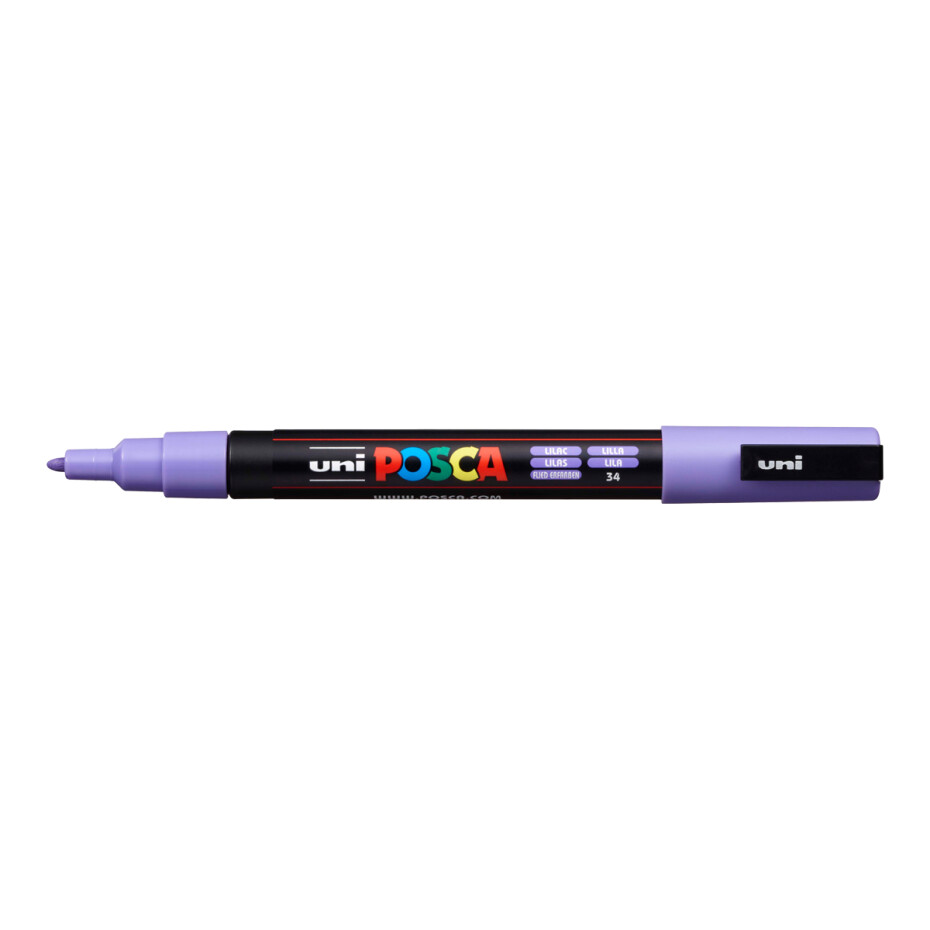Posca popisovač PC-3M, 0,9 - 1,3 mm, lila (34) - main (0)