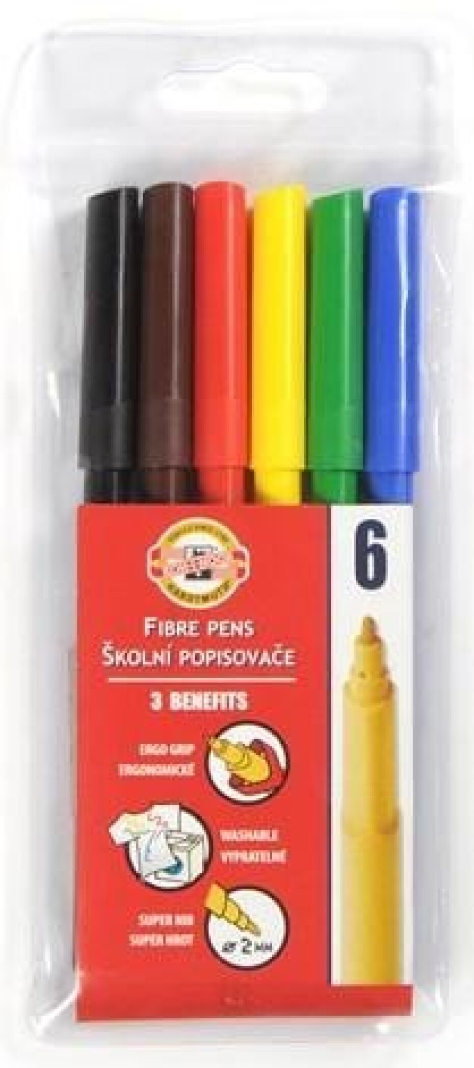 Koh-i-noor školní popisovače sada 6 ks - main (0)