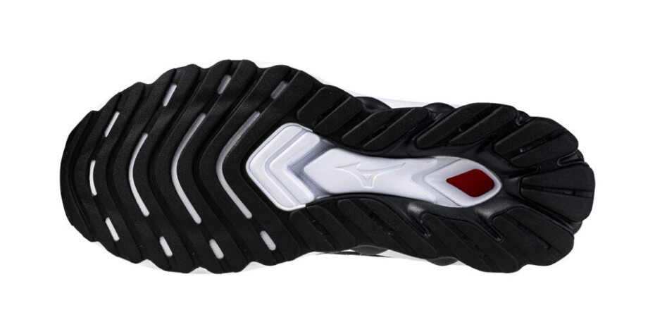 Pánská běžecká obuv Mizuno  Wave Skyrise 5 Black/White/Cayenne  UK 10 - main (3)