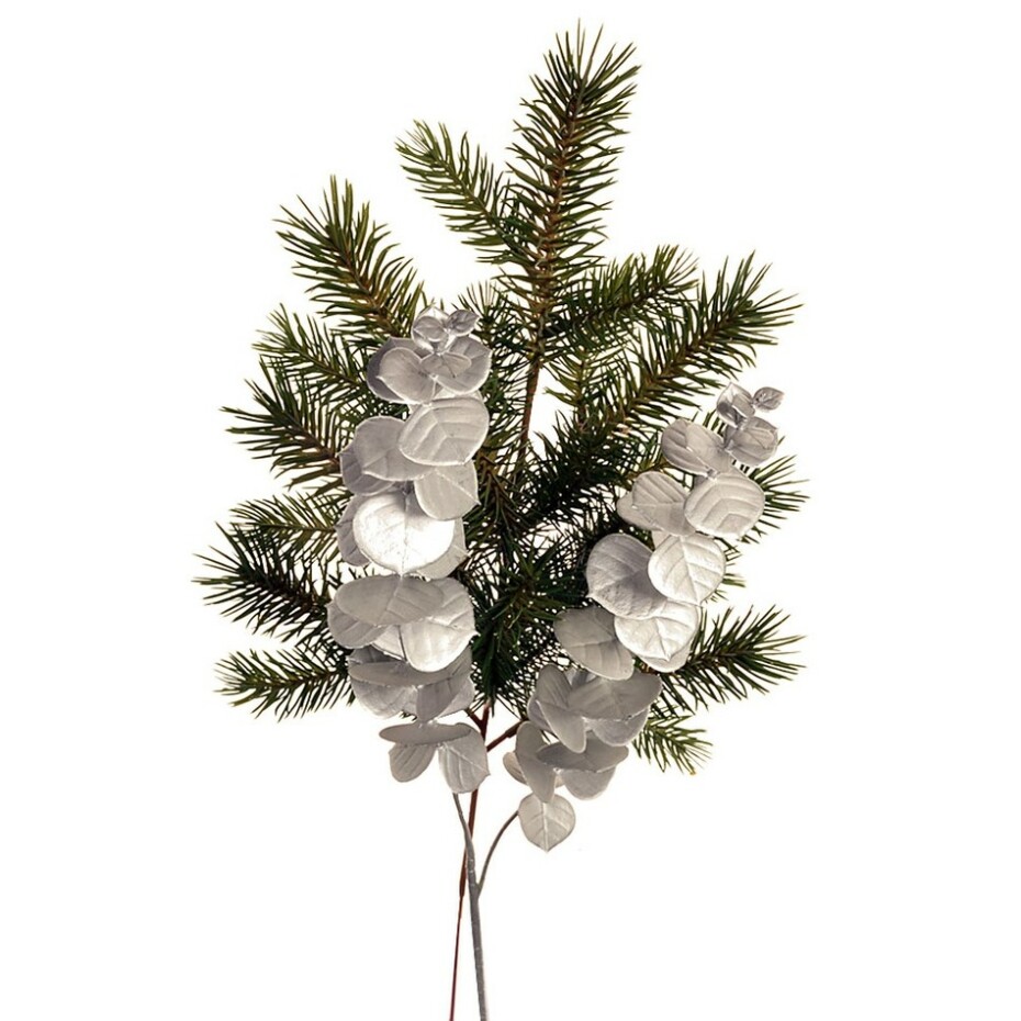 Umělý Eucalyptus 2 výhony, 70 cm - main (1)